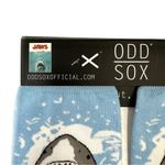 Odd Sox Jaws Movie Crew Socks Mens Womens Blue Crew Socks Film Fun Novelty Gift Photo 1