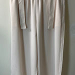 Vince Drapey Crèpe Wide Leg Pants Elastic Waist Pull on belted Women’s Large Photo 0