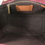 Coach 1941 Troupe Tote Colorblock in Vintage Mauve Brown Burgundy Satchel Photo 7