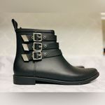Loeffler Randall  Luxury Zip-Up Nash Rainboots Size 11 Reg $395 Photo 7