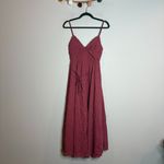 Lulus NWT  Cue the Cuteness Mauve Purple Twist-Front Midi Dress Photo 1
