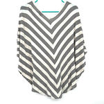 Ella Moss  size Small rayon flax blend short sleeve blouse‎ poncho like style Photo 1