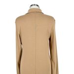 Vince Long Sleeve Polo Dress Johnny Collar Beige Pima Cotton Size Large Photo 7