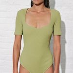Mara Hoffman pistachio green Marlowe Body suit size xxs Photo 1