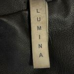 Lumina Black Faux Leather Vegan Tulle Photo 6