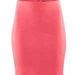 H&M  Coral / Pink Pencil Skirt NWOT Size 6 Photo 0