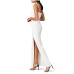 Katie May  White Call Me Slim Maxi Gown medium Photo 2