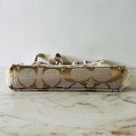 Coach  Daisy Light Khaki White Signature Logo File Crossbody Bag Photo 3