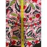 Anthropologie  x Maeve Tiered Printed Mini Dress large EMBROIDERED SQUIGGLE Photo 12