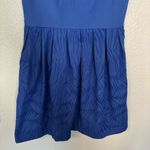 Armani Exchange Cobalt Blue Sleeveless Mini A Line Dress Sz 2 Party Cocktail Photo 4