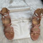 Balenciaga Pink Suede and Leather Gladiator Sandals Photo 11