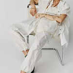 Free People  x We The Free Float Away Shirt Size Medium Photo 0