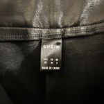 SheIn Leather Pants Straight Leg High-Waisted Photo 1