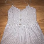 Striped Spaghetti Strap Shirt Size M Photo 0
