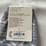 American Eagle  Crew Socks - Gray and White Snowflake - One Size - NWT Photo 2