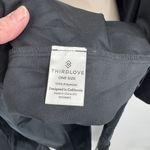 Thirdlove  Satin Kimono Robe Womens‎ One Size Black Polyester Belted NEW Photo 6