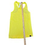 New Balance JCREW Womens Yellow Striped Racerback Tank Top XS Photo 7