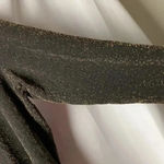 Avenue  WO SIZE 22/24 TUNIC TOP BLACK GOLD METALLIC NYLON SPANDEX BLEND CLEAN Photo 8