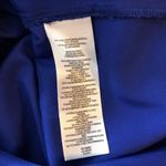 Kasper Separates Womens Shell Tank Top Pleated Satin Blue S Photo 3