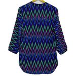 Amanda Uprichard  Silk Psychedelic Tunic Size S Asymmetric Festival Boho Groovy Photo 2