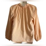 Cleobella  Peach Ruffle Blouse Photo 1
