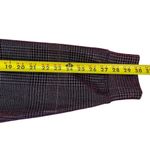 Koral | NWOT | Small | Mantra Impression Holographic Shiny Pink Plaid Hoodie Photo 7