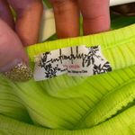 Free People Green Long Sleeve Bodysuit Photo 2