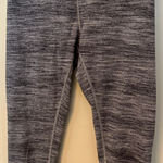 Lululemon Heather Grey Capri High Waisted Leggings Photo 0