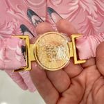 Versace  Pink Baroque Print Dress Photo 3