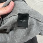 Lafayette 148  Heather Gray Ombre Front Draped Cardigan Sweater Womens Large Photo 2