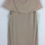 Lulus Lots of Love Beige Strapless Ruffle Bodycon Pencil Midi Dress XS Photo 9