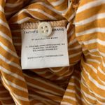 Anthropologie striped yellow marigold romper playsuit XS boho summer festival Photo 8