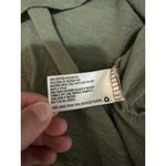 Knox Rose Knox Rose Women Size Medium Shirt Green Embroidered Cotton Blend Peasant Hippie Photo 7