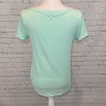 Tommy Hilfiger  T-Shirt Light Green Pastel Palm Print-XS Photo 1