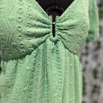 Derek Heart Green Dress Photo 3