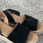 Soda Shoes Black Platform Sandals Photo 0