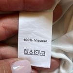 Cream Floral Spaghetti Strap Belted Mini Dress Photo 8