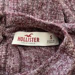 Hollister Maroon Ribbed Knit Sleeveless Swing Dress Size Small Photo 2