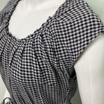 LC Lauren Conrad Lauren Conrad navy gingham sundress Photo 4