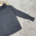 Athleta Breckenridge Turtleneck Knit Sweater Pullover Longsleeve Charcoal Gray S Photo 6