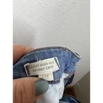 Madewell 33P Curvy High Rise Skinny Crop Jeans Distressed Denim Photo 3