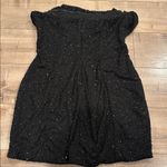 Oh Polly  Basel Embellished Beaded Strapless Cowl Neck Mini Dress in Black Sz 14 Photo 8