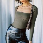 Princess Polly  green long sleeve wired wire green bodysuit us 0 Photo 0