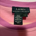 Lauren Ralph Lauren pink crew neck t shirt size L Size L Photo 2