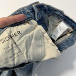 Mother Superior Sz 25 The Super Stunner Ankle Distressed Jeans Say Amen Again Blue Photo 9