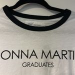 Don’t Tell Mama Women’s Black & White Ringer Tee ‘DONNA MARTIN GRADUATES’ Size undefined Photo 2