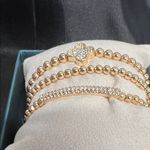 House of Harlow 1960 | Stackable Bracelet Trio ⨠Gold Photo 4