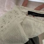 ZARA Lace White Blouse Photo 3