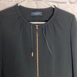 Piazza Sempione  black gathered neck jacket Photo 1