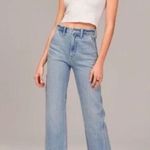 Abercrombie & Fitch “The 90's Relaxed Carpenter Jean” light wash denim high rise Photo 0